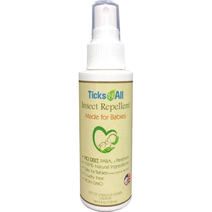All Natural Insect Repellent 4 Babies 4oz