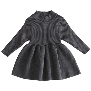 Kimmie Sweater Dress~Gray