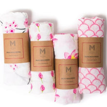 Load image into Gallery viewer, Organic Cotton Muslin Essential Baby Set
