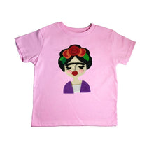 Load image into Gallery viewer, Frida - Kids Shirt - Pink and Gray

