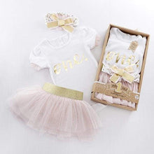 Load image into Gallery viewer, My First Birthday 3 Piece Tutu Outfit
