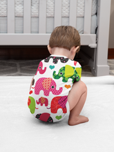 Load image into Gallery viewer, Colorful Elephant Onesie
