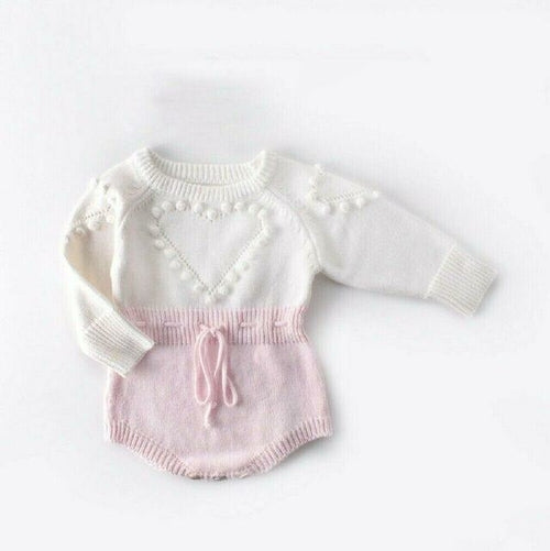 Baby & children's 0-24M  Autumn Winter Infant Kid Baby Girl Knitted