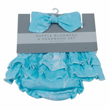 Load image into Gallery viewer, Dandelion Seeds Ruffle Bloomers and Headband Set
